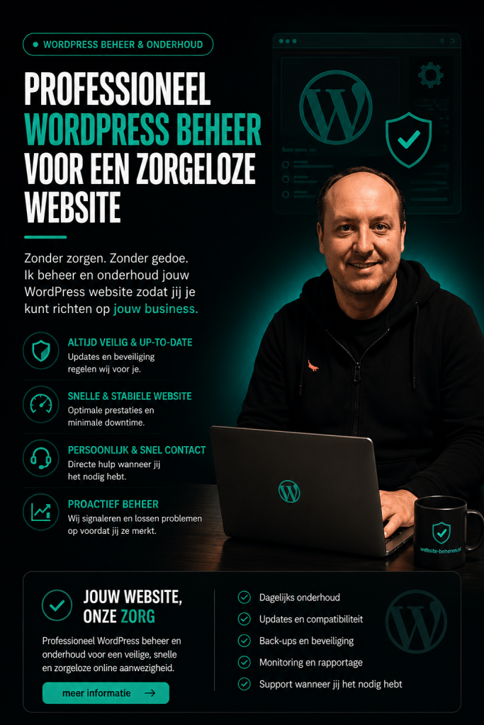 wordpress beheer